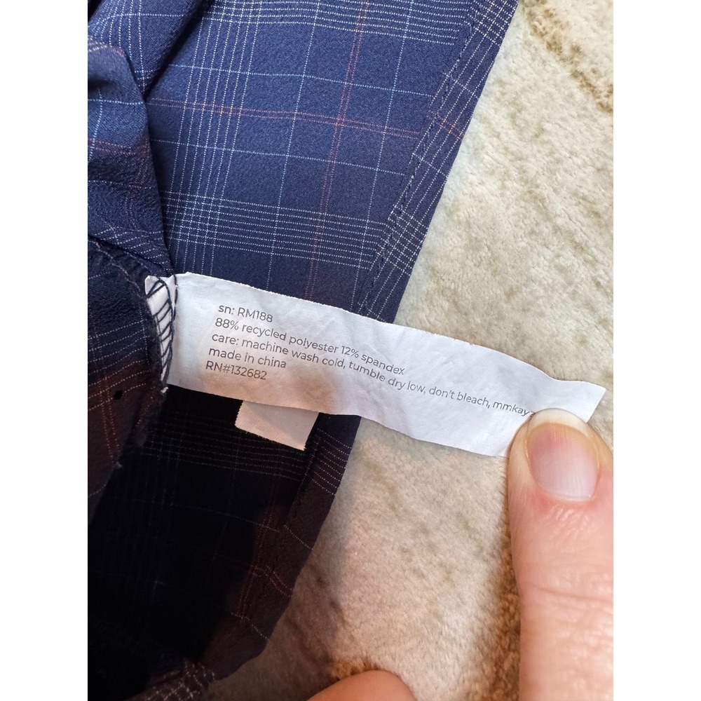 Rabbit Performance Running Shirt Button Down Athl… - image 6